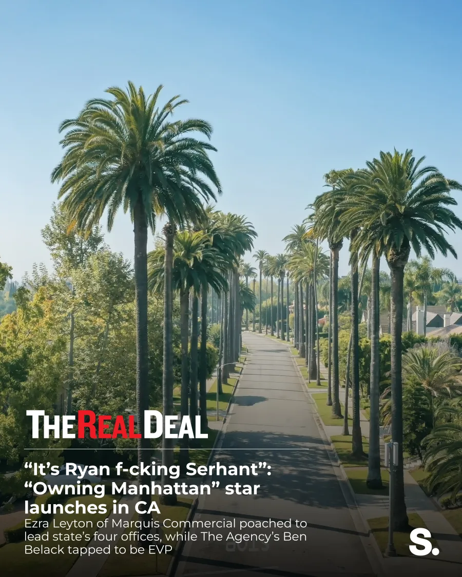 The Real Deal: Ryan Serhant Expands Brokerage to California